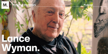 Lance Wyman podcast header