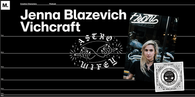 Creative Characters S1 E3: Jenna Blazevich: Punk rock activism, one chain-stitched letter at a time.