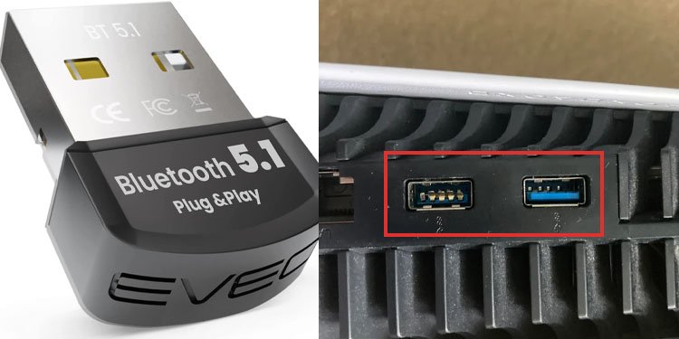 PS5-USB-Anschlüsse