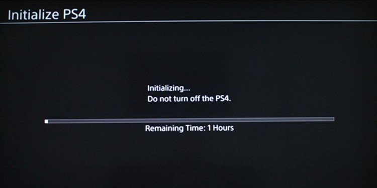 PS4 initialisieren 