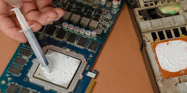how to apply thermal paste to gpu