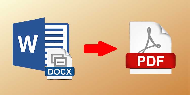 Wie konvertiert man Word DOC in PDF?