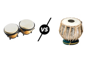 What Are The Differences Between Bongos & Tablas?