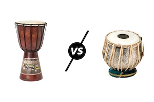 What Are The Differences Between Djembes & Tablas?