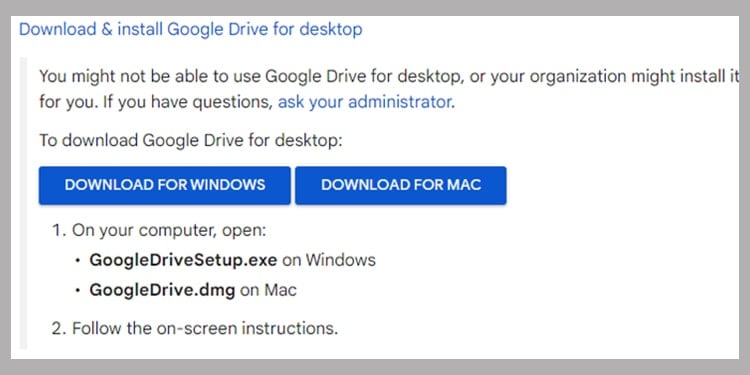 InstallDriveforDesktop