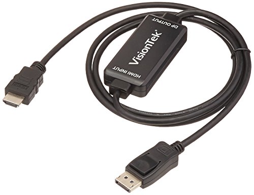 VisionTek HDMI auf DisplayPort 1,5 m aktives Kabel (Stecker/Stecker) - 900822
