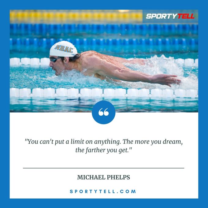 Inspirierende & motivierende Zitate von Michael Phelps