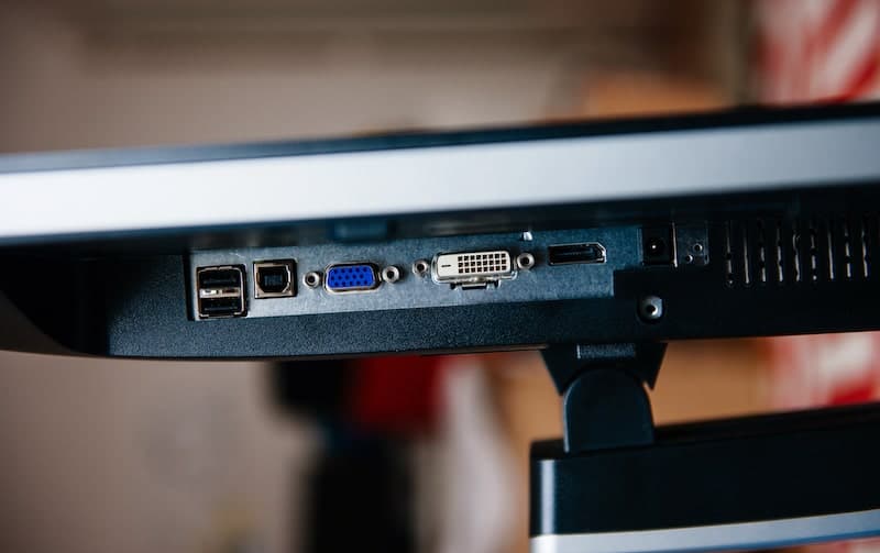 Ein DisplayPort-Monitor