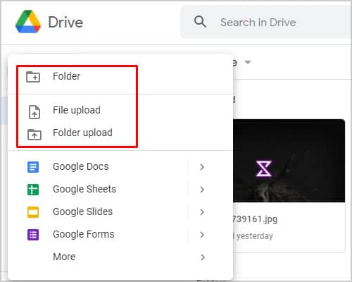 Dateiordner-Upload-Google-Laufwerk