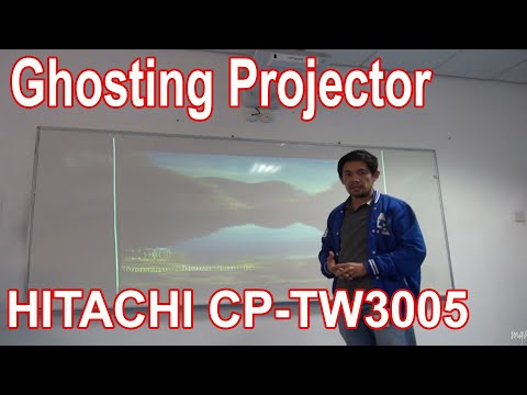 Projektor Ghosting - Hitachi CP-TW3005