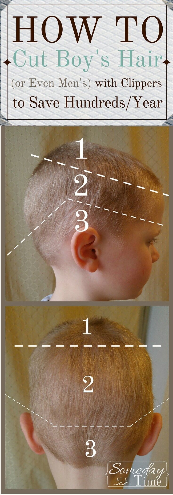 Wie man Jungen Haare schneidet