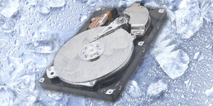 Eine Festplatte einfrieren – funktioniert das tatsächlich?