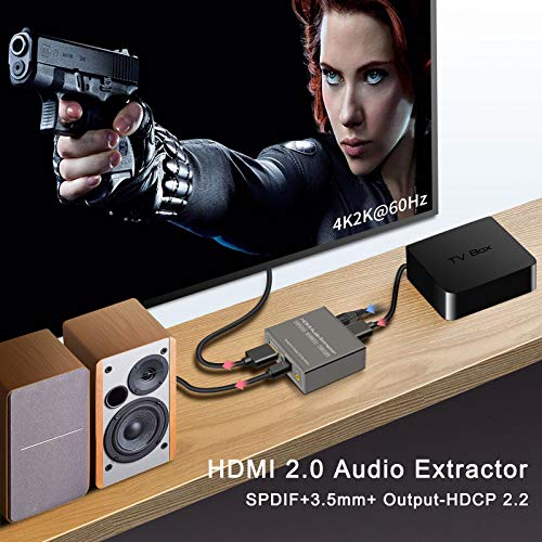 HDMI Audio Extractor Splitter Konverter