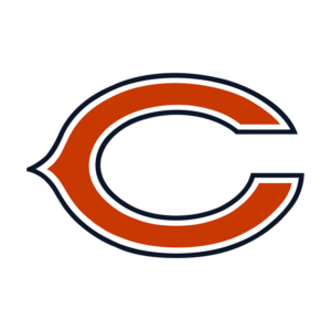 Transparentes Logo des Chicago Bears Teams