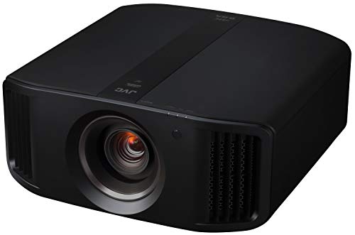 a black JVC projector