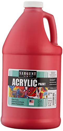 Sargent Art Acrylfarbe 1/2 Gallonen Flaschen, 6 Stück