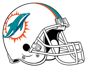 Miami Dolphins Logo/Helmbild