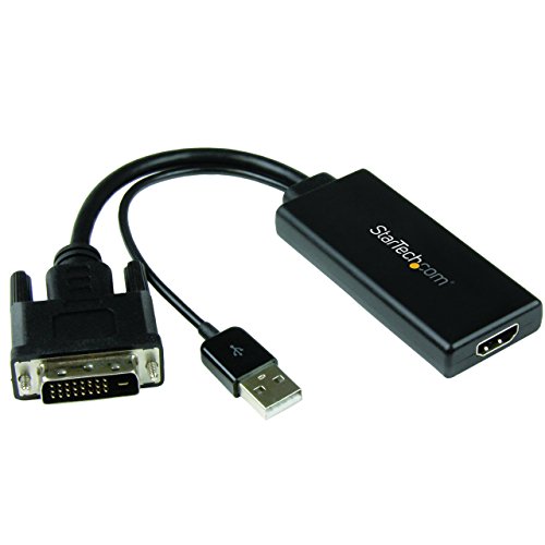 StarTech.com DVI-auf-HDMI-Videoadapter mit USB-Stromversorgung