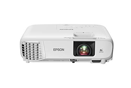 Epson Home Cinema 880 3-Chip 3LCD 1080p Projektor, 3300 Lumen Farbe und Weiß Helligkeit, Streaming und Heimkino, eingebauter Lautsprecher,...