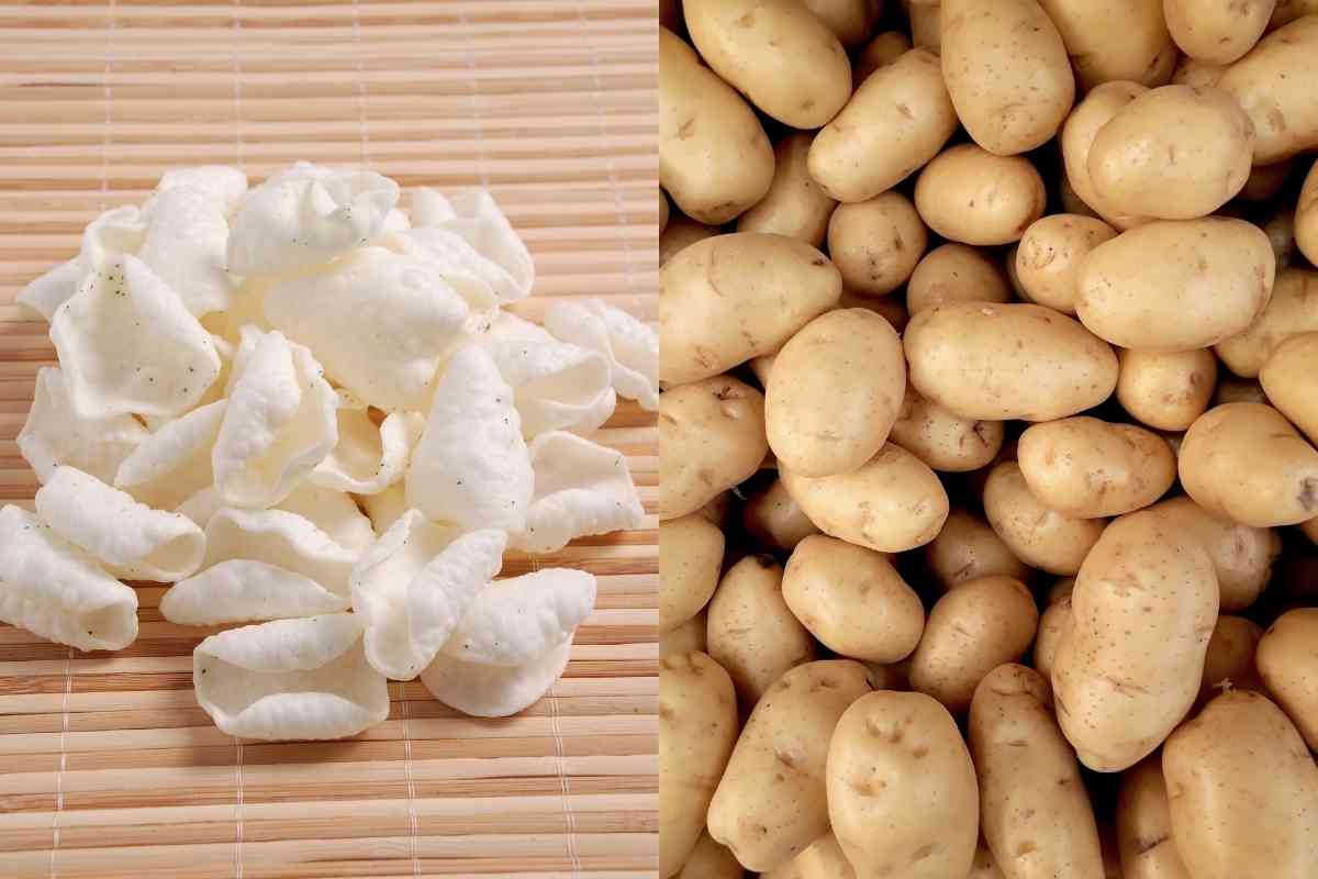 Kartoffelflocken vs. echte Kartoffeln: Hauptunterschiede