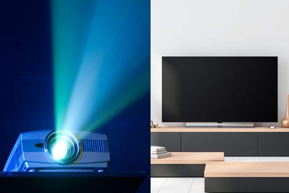 4K-Projektor vs OLED-Fernseher