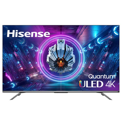 Hisense ULED Premium 55U7G QLED Serie 55-Zoll-Android 4K Smart TV mit Alexa-Kompatibilität, 1000-cd/m² HDR10+, Dolby Vision & Atmos, 120 Hz, HDMI 2,1,...