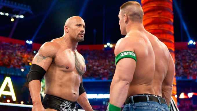 The Rock vs John Cena - WrestleMania 28