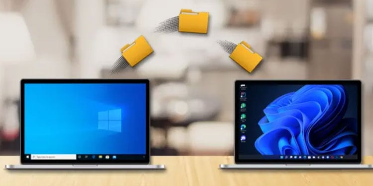 Dateiübertragung zwischen Computer-USB-Stick