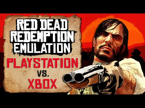 Playstation vs Xbox Emulation | Red Dead Redemption | RPCS3 vs Xenia