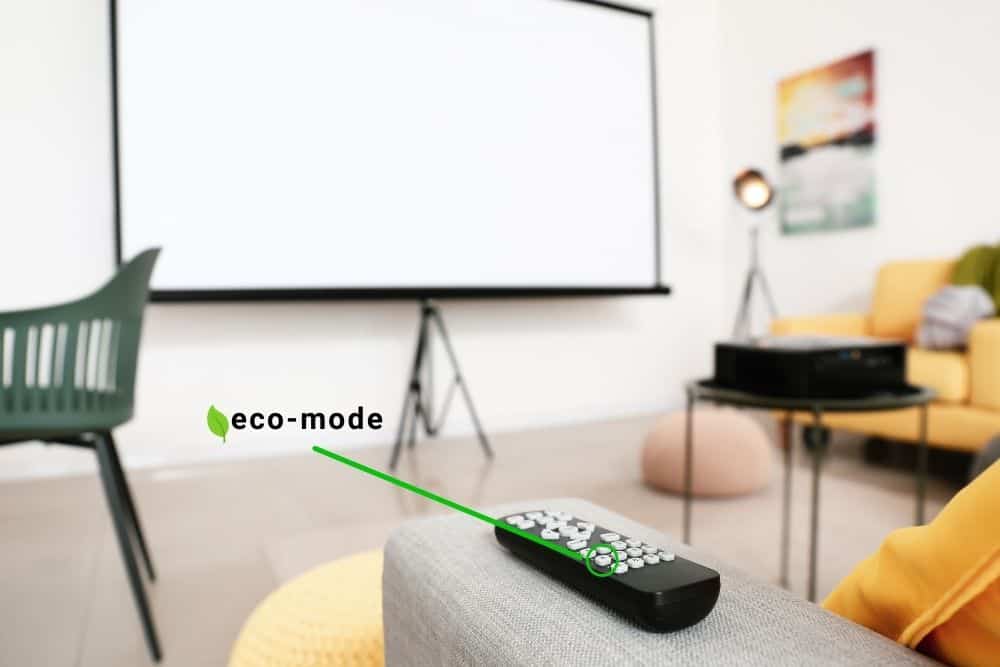 Schalten Sie den Eco-Modus des Projektors aus
