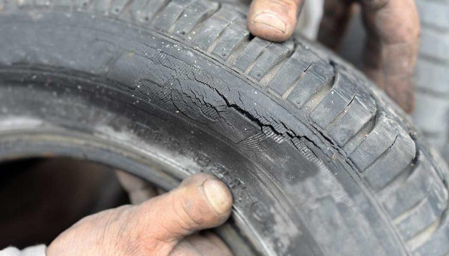 Wie man trocken verrottete Reifen repariert
